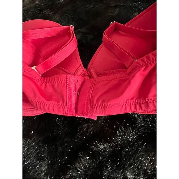 Frederick’s of Hollywood padded red  bra ￼36d - Picture 4 of 4